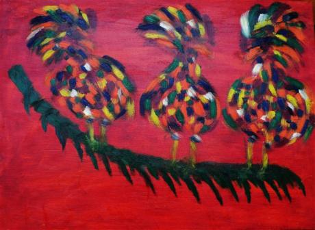 Paradiesvogel - Gisela Frosch - Array auf Array - Array - Array Paradiesvogel - Gisela Frosch - Array auf Array - Array - Array