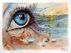 Blink of Eyes -6 - Frithjof Schulte - Enkaustik auf Papier - Fantastisch-Meer - Surrealismus Blink of Eyes -6 - Frithjof Schulte - Enkaustik auf Papier - Fantastisch-Meer - Surrealismus