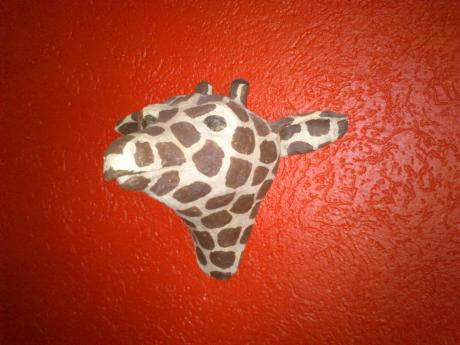 Giraffenkopf - Renate Dill - Array auf - Array - Giraffenkopf - Renate Dill - Array auf - Array -