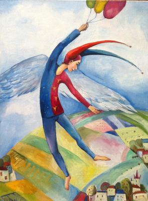 Harlekin als Engel - Svetlana KUNST - auf - Array - Harlekin als Engel - Svetlana KUNST - auf - Array -