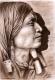 Apache Chief - Nicole Zeug - Kohle auf - Portrait - Apache Chief - Nicole Zeug - Kohle auf - Portrait -