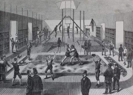 Turnanstalt für Polizisten - Wolfgang Deike STICHE.biz - Array auf - Array - Turnanstalt für Polizisten - Wolfgang Deike STICHE.biz - Array auf - Array -