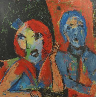 Zyklus Paare - 8 - Karl-Heinz Schicht - Array auf Array - Array - Array