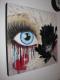 true eyes makeup - Nicole Müller - Acryl-Aquarell auf Leinwand - Abstrakt-Fantastisch-Mystik-Sonstiges-Hoffnung-Leid-Liebe-Trauer - Abstrakt true eyes makeup - Nicole Müller - Acryl-Aquarell auf Leinwand - Abstrakt-Fantastisch-Mystik-Sonstiges-Hoffnung-Leid-Liebe-Trauer - Abstrakt