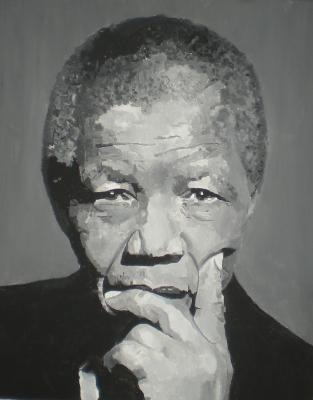 PORTRÄT NELSON MANDELA - wanda spirit - Array auf Array - Array - Array PORTRÄT NELSON MANDELA - wanda spirit - Array auf Array - Array - Array