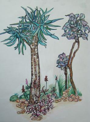 Afrikanische Bäume - Sylvia Rudolph - Array auf Array - Array - Afrikanische Bäume - Sylvia Rudolph - Array auf Array - Array -