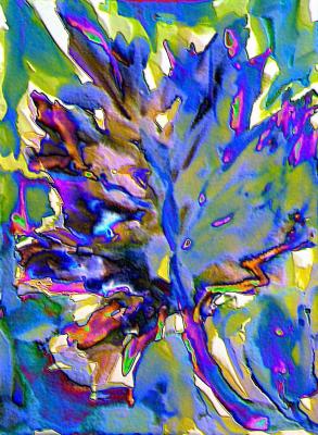 verfremdetes Blatt - Monika Siewert - Array auf Array - Array - Array verfremdetes Blatt - Monika Siewert - Array auf Array - Array - Array