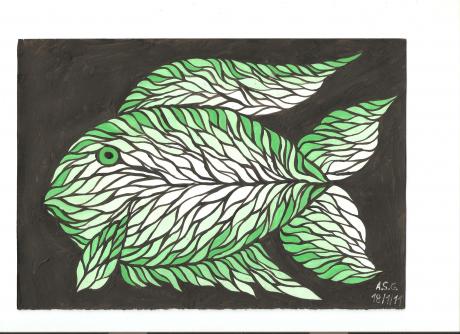 Fisch - Annegret Sigrid Gick - Array auf Array - Array - Fisch - Annegret Sigrid Gick - Array auf Array - Array -