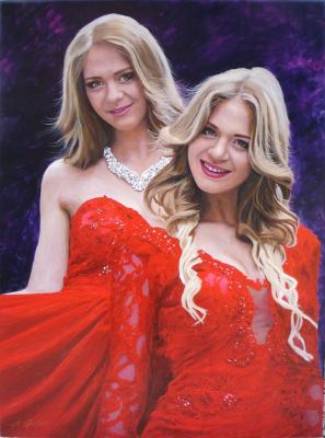 Porträt Schwestern - Admir Gabela - Array auf - - Porträt Schwestern - Admir Gabela - Array auf - -