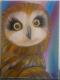 Eule Lucy - Liubov Korznikova - Ãl auf Leinwand - Vögel - Eule Lucy - Liubov Korznikova - Ãl auf Leinwand - Vögel -