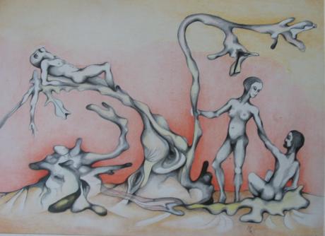 Surrealistische Zeichnung - Michael Haack - Array auf - Array - Surrealistische Zeichnung - Michael Haack - Array auf - Array -