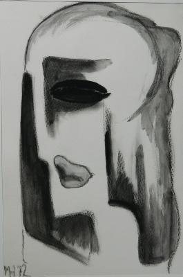 Frauenkopf (Kassandra) - Michael Haack - Array auf - Array - Frauenkopf (Kassandra) - Michael Haack - Array auf - Array -