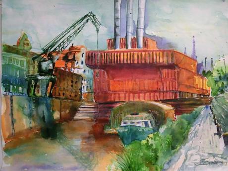 Würzburg Kraftwerk - Evelyn Brosche - Array auf Array - Array - Würzburg Kraftwerk - Evelyn Brosche - Array auf Array - Array -