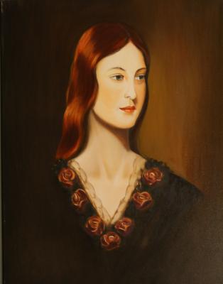 ---Junge Frau mit roten Haahren - Wolfgang Mies - Array auf - Array - ---Junge Frau mit roten Haahren - Wolfgang Mies - Array auf - Array -