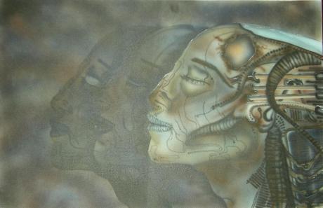 female head - F Fuchs - Array auf - Array - female head - F Fuchs - Array auf - Array -