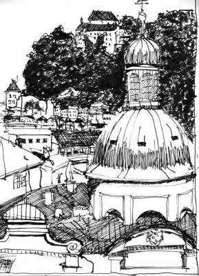 Salzburg Kajetanerplatz - Stephan Trauner - Array auf - Array - Salzburg Kajetanerplatz - Stephan Trauner - Array auf - Array -