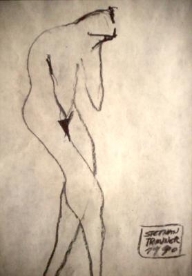 Weiblicher Akt stehend - Stephan Trauner - Array auf - Array - Weiblicher Akt stehend - Stephan Trauner - Array auf - Array -