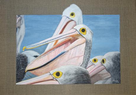 PELIKANtor - dunjate Kunst in Acryl - Array auf Array - Array - Array PELIKANtor - dunjate Kunst in Acryl - Array auf Array - Array - Array