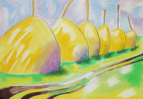 Heuballen im Sommer - Viviane Wenz - Array auf Array - Array - Heuballen im Sommer - Viviane Wenz - Array auf Array - Array -