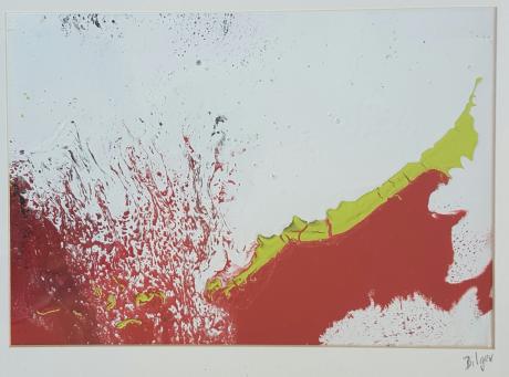 -Lackbild in rot - - Elfie Elfie Bilger - auf - Array - -Lackbild in rot - - Elfie Elfie Bilger - auf - Array -