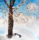 ---Winterlandschaft - Monika Rüth - Acryl auf Leinwand - Natur-Winter - ---Winterlandschaft - Monika Rüth - Acryl auf Leinwand - Natur-Winter -