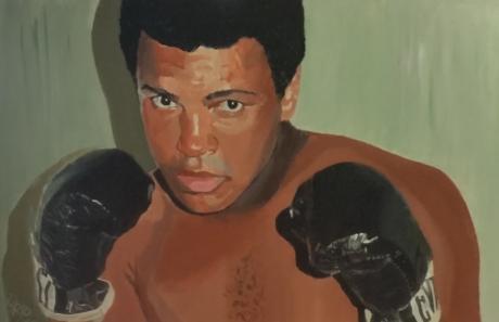 PORTRÄT MUHAMMAD ALI - wanda spirit - Array auf Array - Array - Array PORTRÄT MUHAMMAD ALI - wanda spirit - Array auf Array - Array - Array