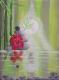 Meditation - Karin Jacobsohn - Acryl auf Karton - - Impressionismus Meditation - Karin Jacobsohn - Acryl auf Karton - - Impressionismus