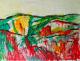 Landschaft - Wolfgang Stocker - Acryl-Mischtechnik auf Papier - - Abstrakt-Expressionismus Landschaft - Wolfgang Stocker - Acryl-Mischtechnik auf Papier - - Abstrakt-Expressionismus