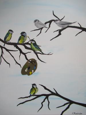 Schöpfung der Meisen - Malgorzata Rosinska - Array auf Array - Array - Schöpfung der Meisen - Malgorzata Rosinska - Array auf Array - Array -