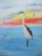Reiher - Malgorzata Rosinska - Acryl auf Leinwand - Vögel - Reiher - Malgorzata Rosinska - Acryl auf Leinwand - Vögel -