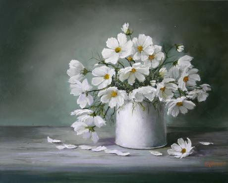 die Zärtlichkeit des weißen Cosmea - Ludmila Gittel - Array auf Array - Array - die Zärtlichkeit des weißen Cosmea - Ludmila Gittel - Array auf Array - Array -