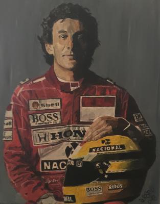 PORTRÄT AYRTON SENNA - wanda spirit - Array auf Array - Array - Array PORTRÄT AYRTON SENNA - wanda spirit - Array auf Array - Array - Array