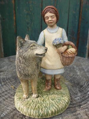 Rotkäppchen mit Wolf - Anna Kirsche - Array auf - Array - Rotkäppchen mit Wolf - Anna Kirsche - Array auf - Array -