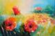 579. Mohnblumen 37 - Hans Schott - Aquarell auf Papier - Mohn - 579. Mohnblumen 37 - Hans Schott - Aquarell auf Papier - Mohn -
